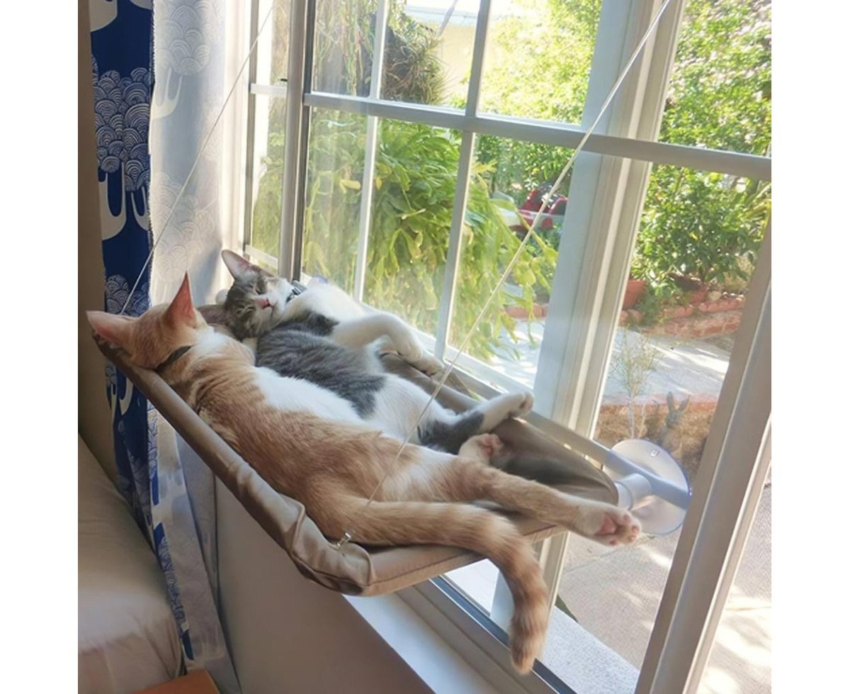 Cat Window Seat Window Lounger Cat Hammock Sunbathing Cat Bed Pet Bed for Pet Cat Small Dog Rabbit or Other Small Animals