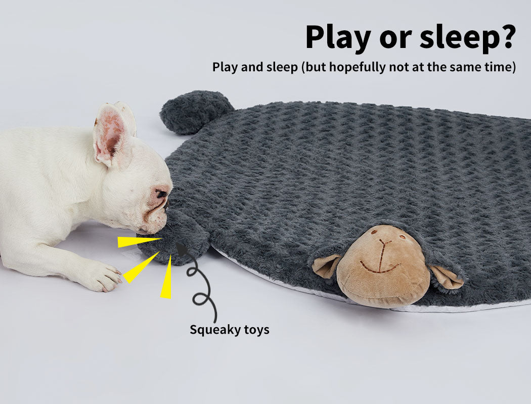 Pet Bed Cat Calming Beds Dog Squeaky Toys Cushion Puppy Kennel Mat
