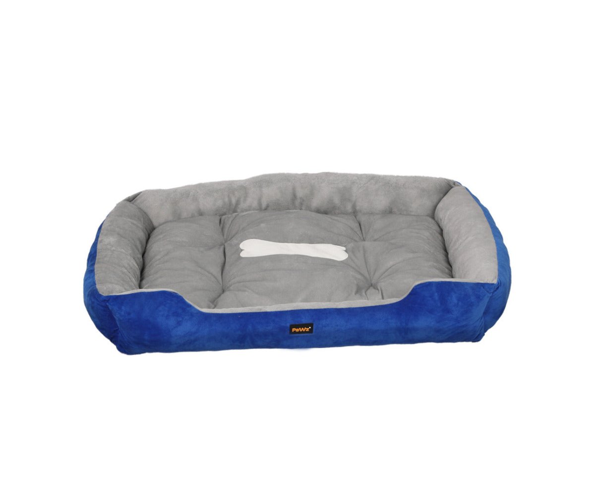 Pet Bed Dog Beds Bedding Mattress Mat Cushion Soft Pad Pads Mats M Navy