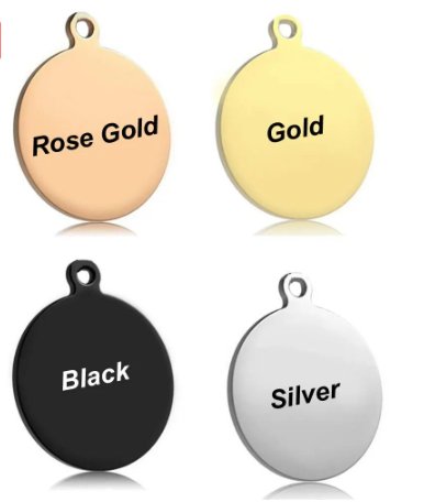 Engraved dog name tags Australia