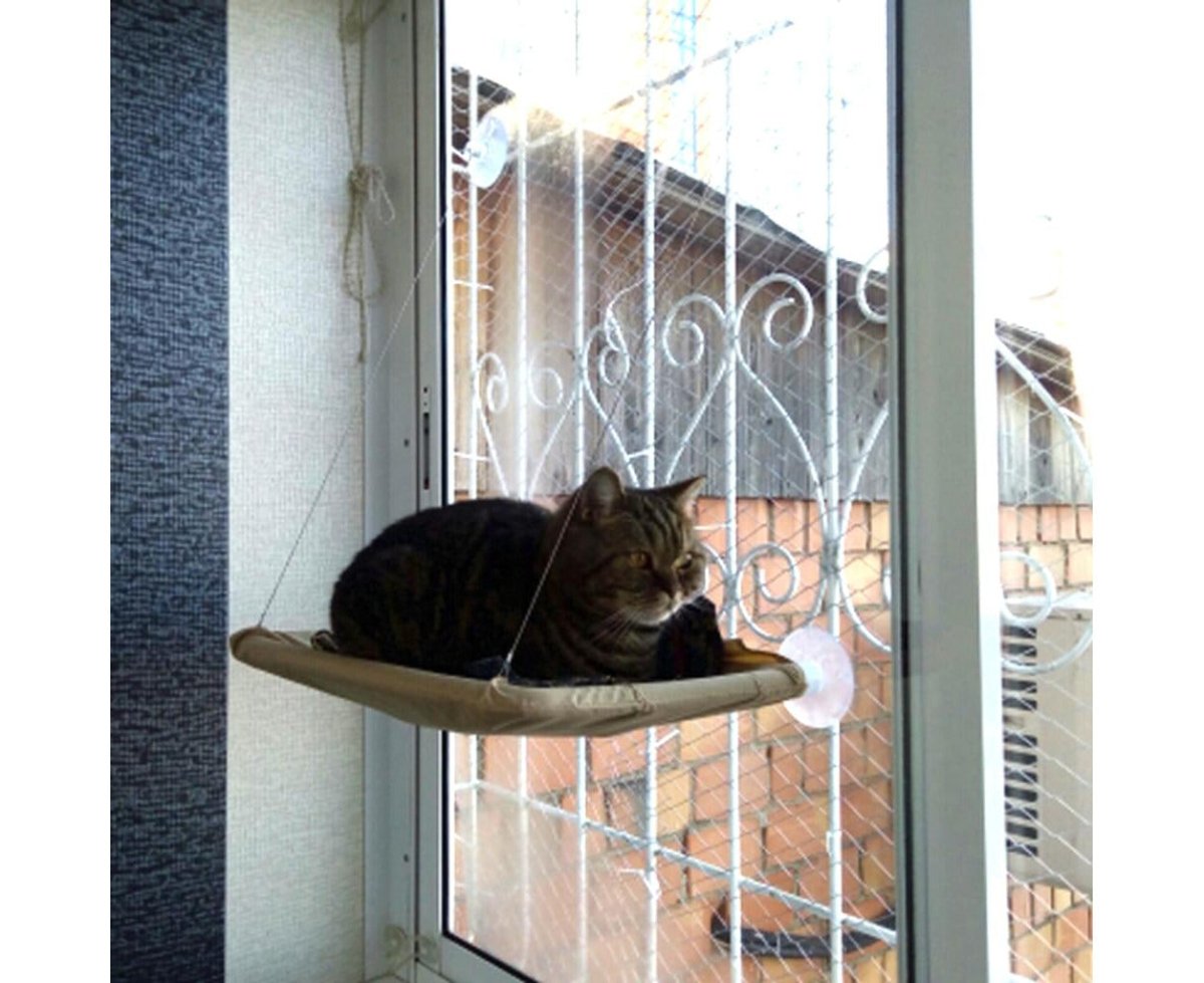 Cat Window Seat Window Lounger Cat Hammock Sunbathing Cat Bed Pet Bed for Pet Cat Small Dog Rabbit or Other Small Animals