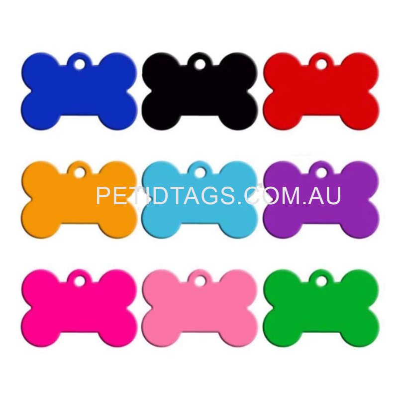 Red Bone Pawzee Pet Tags