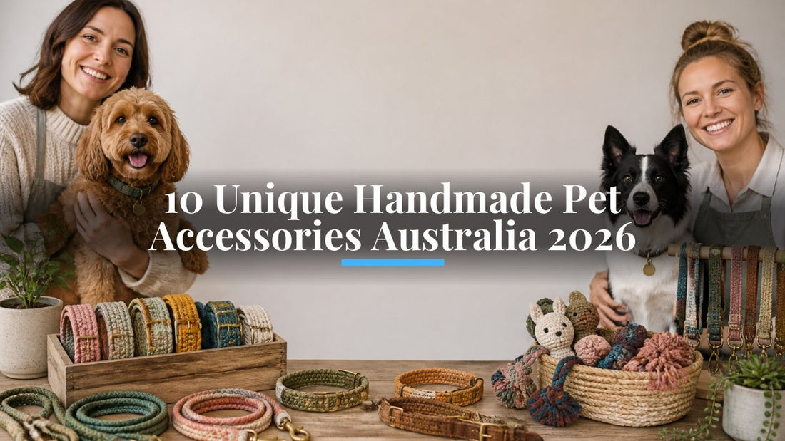 10 Unique Handmade Pet Accessories Australia 2026