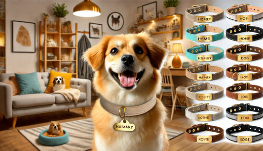 How to Choose the Perfect Personalised Dog Collar - Pet ID Tags
