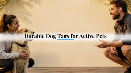 Durable Dog Tags for Active Pets