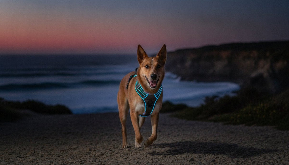 Reflective Dog Harnesses Australia: The 2026 Guide to Low-Light Safety
