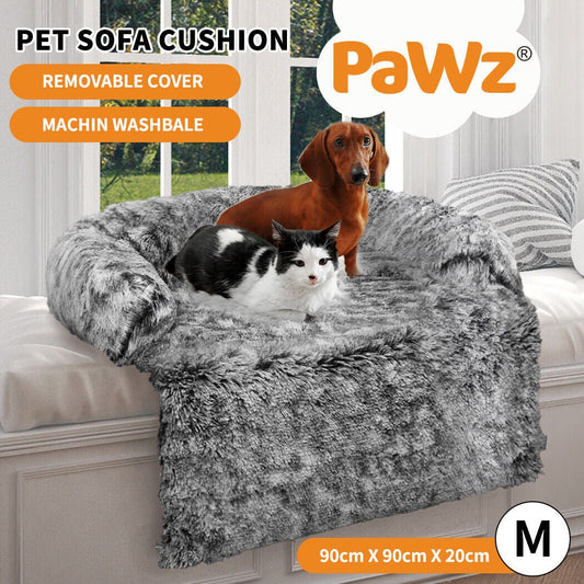 Pawz Kids Pet Protector Sofa Cover Dog Cat Calming Bed Couch Cushion Slipcover M