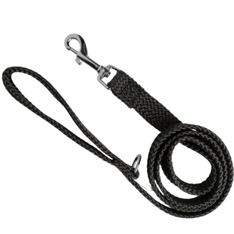 Durable Dog Lead Double Nylon - Black