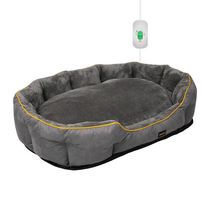 Pawz Electric Pet Heater Bed Heated Mat Cat Dog Heat Blanket Removable Cover