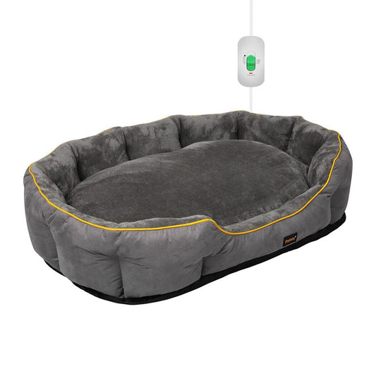 Pawz Electric Pet Heater Bed Heated Mat Cat Dog Heat Blanket Removable Cover