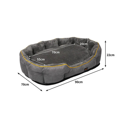 Pawz Electric Pet Heater Bed Heated Mat Cat Dog Heat Blanket Removable Cover