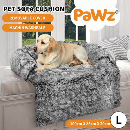 Pawz Kids Pet Protector Sofa Cover Dog Cat Calming Bed Couch Cushion Slipcover L