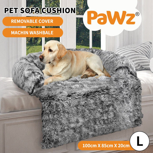 Pawz Kids Pet Protector Sofa Cover Dog Cat Calming Bed Couch Cushion Slipcover L