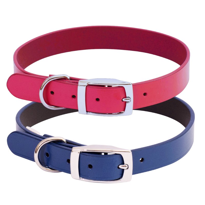 Personalised Dog Collar Classic Leather in stylish colors, perfect for your pet's comfort and safety. Free delivery Australia wide.