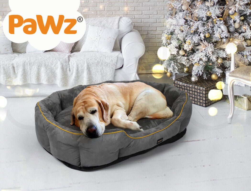 Pawz Electric Pet Heater Bed Heated Mat Cat Dog Heat Blanket Removable Cover