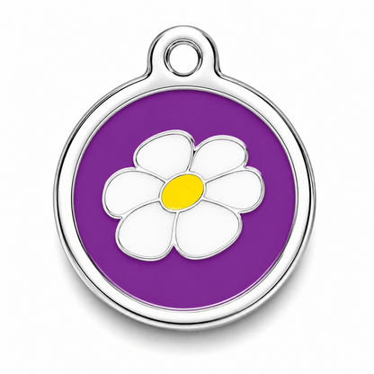 Flower Pet Tag - Pet ID Tags