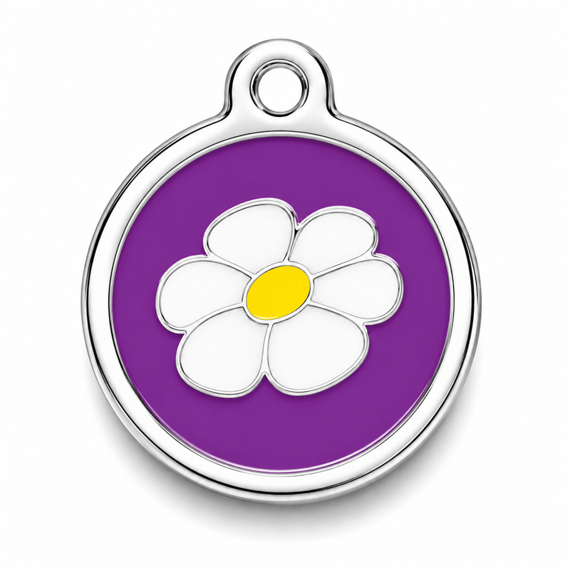 Flower Pet Tag - Pet ID Tags
