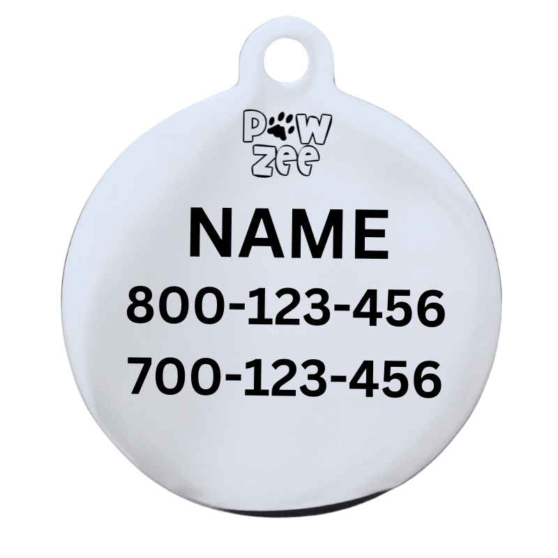 Heart Pet Tag - Engraved Pet ID Tags