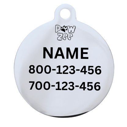 Heart Pet Tag - Engraved Pet ID Tags