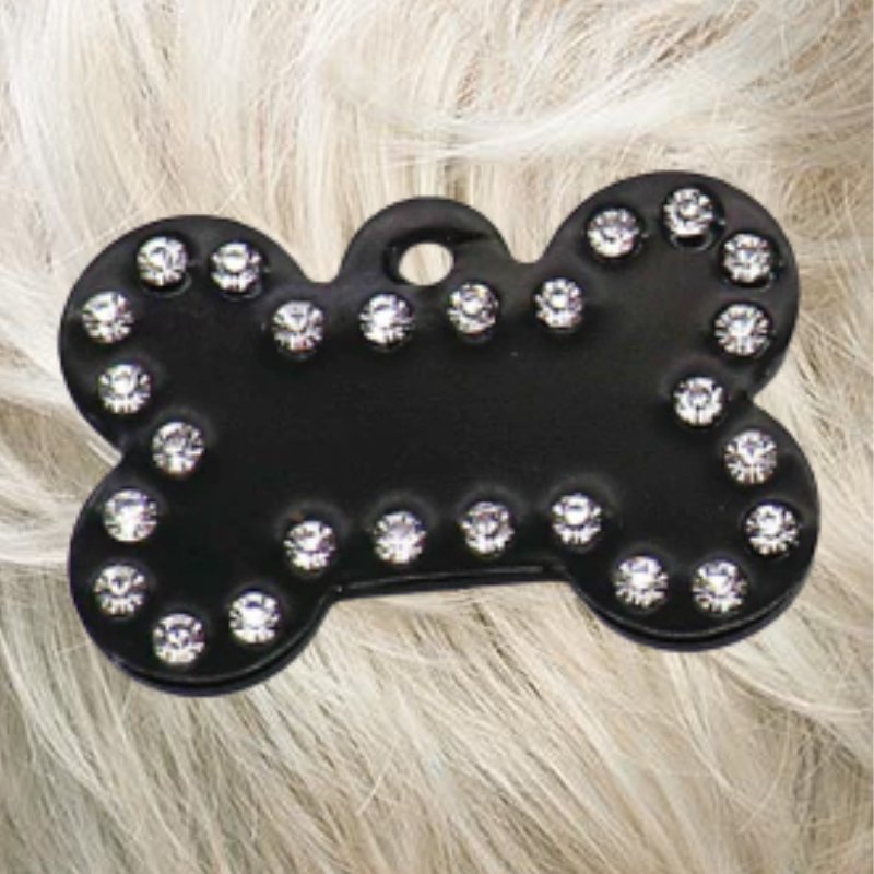 Crystal Bling Pet ID Tags