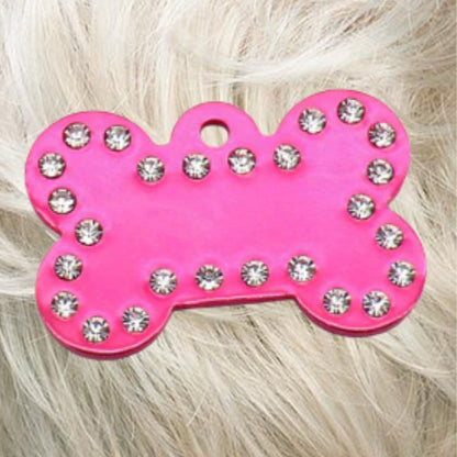 Crystal Bling Pet ID Tags