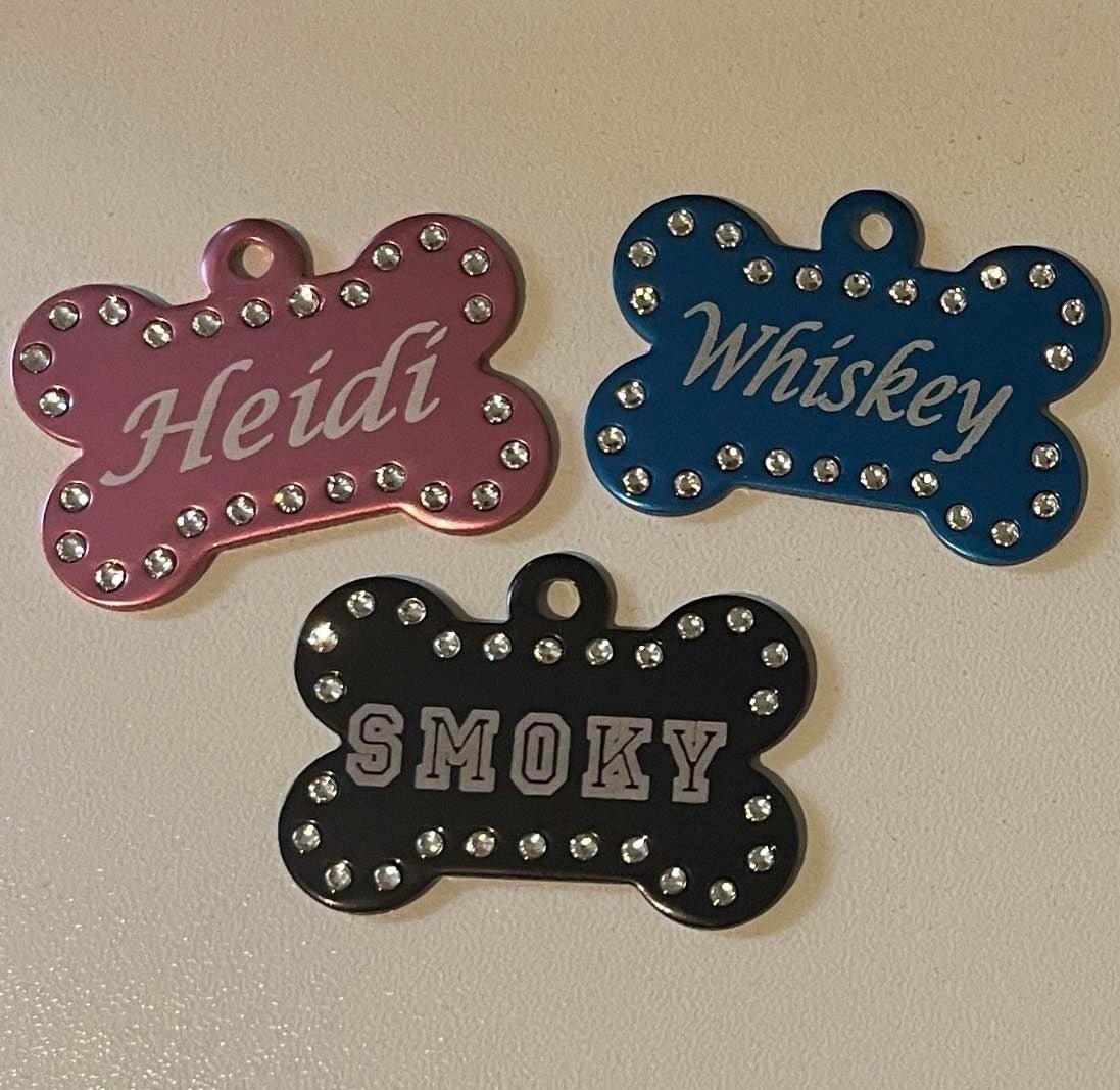 Swarovski Crystal Pet ID Tags