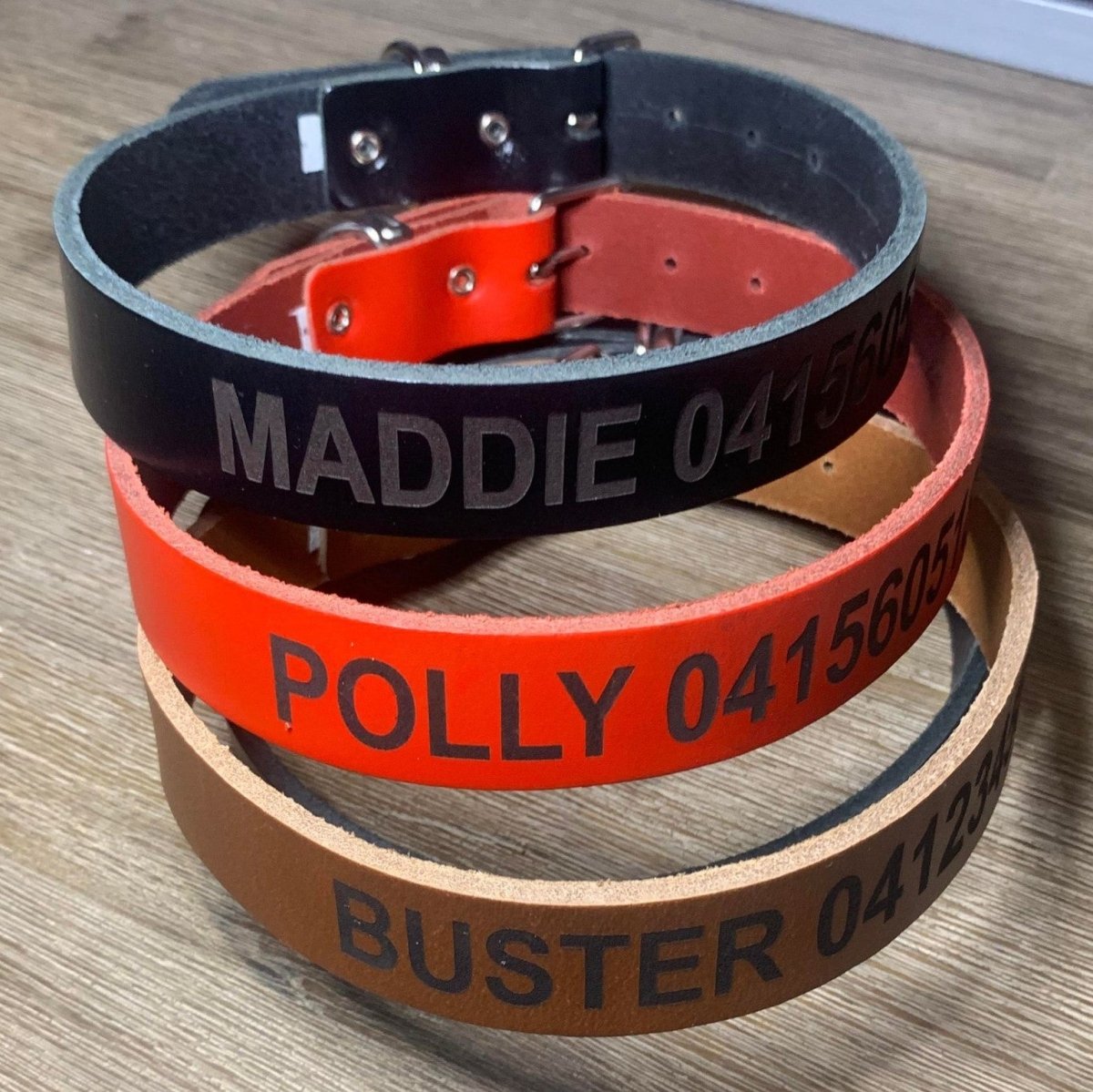 Personalised dog shop collar tags